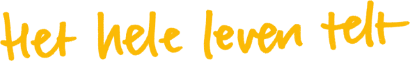 Slogan 'Het hele leven telt'